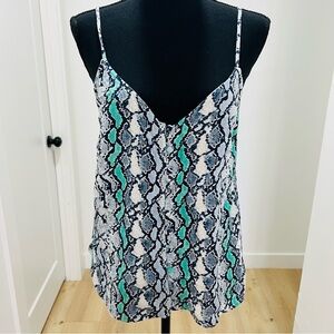 BB Dakota Multicolor Snake Print Camisole